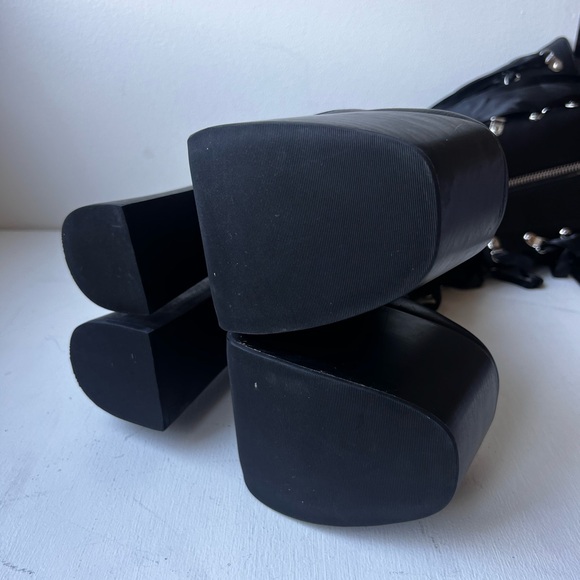 Gatekeeper knee high boots from dolls kill widow sz 8 - Picture 4 of 5